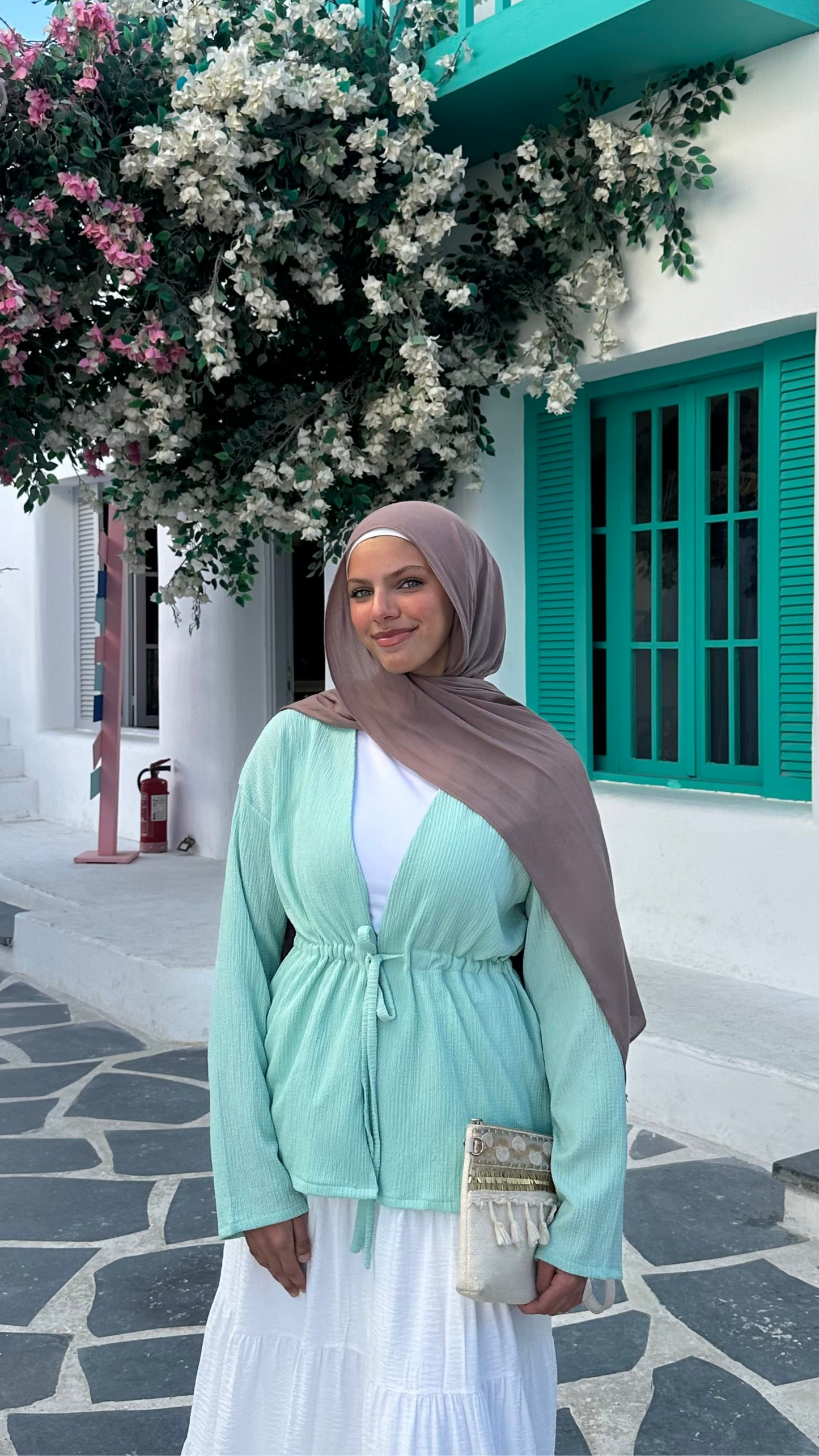 Fayrouz open blouse