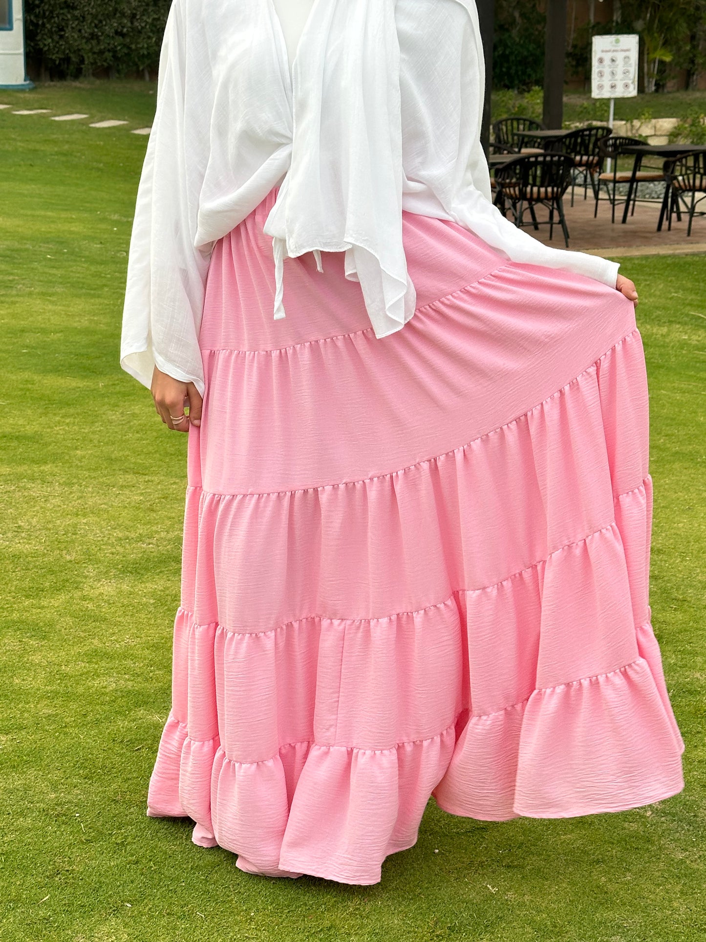 Mora pink Skirt