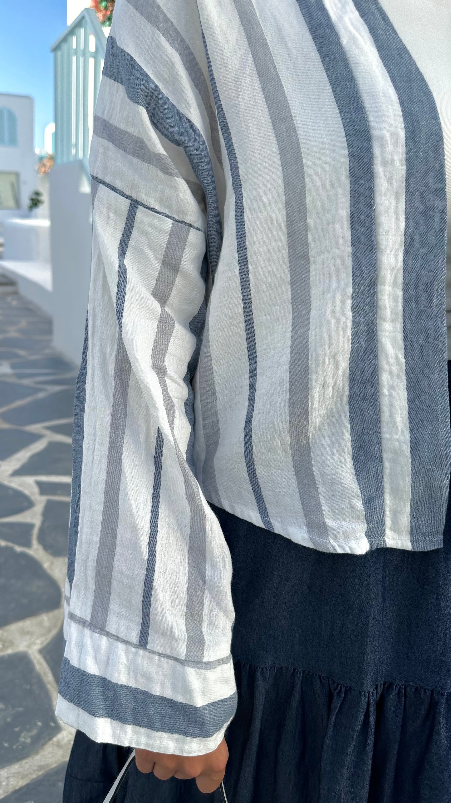 Breeze striped chemise