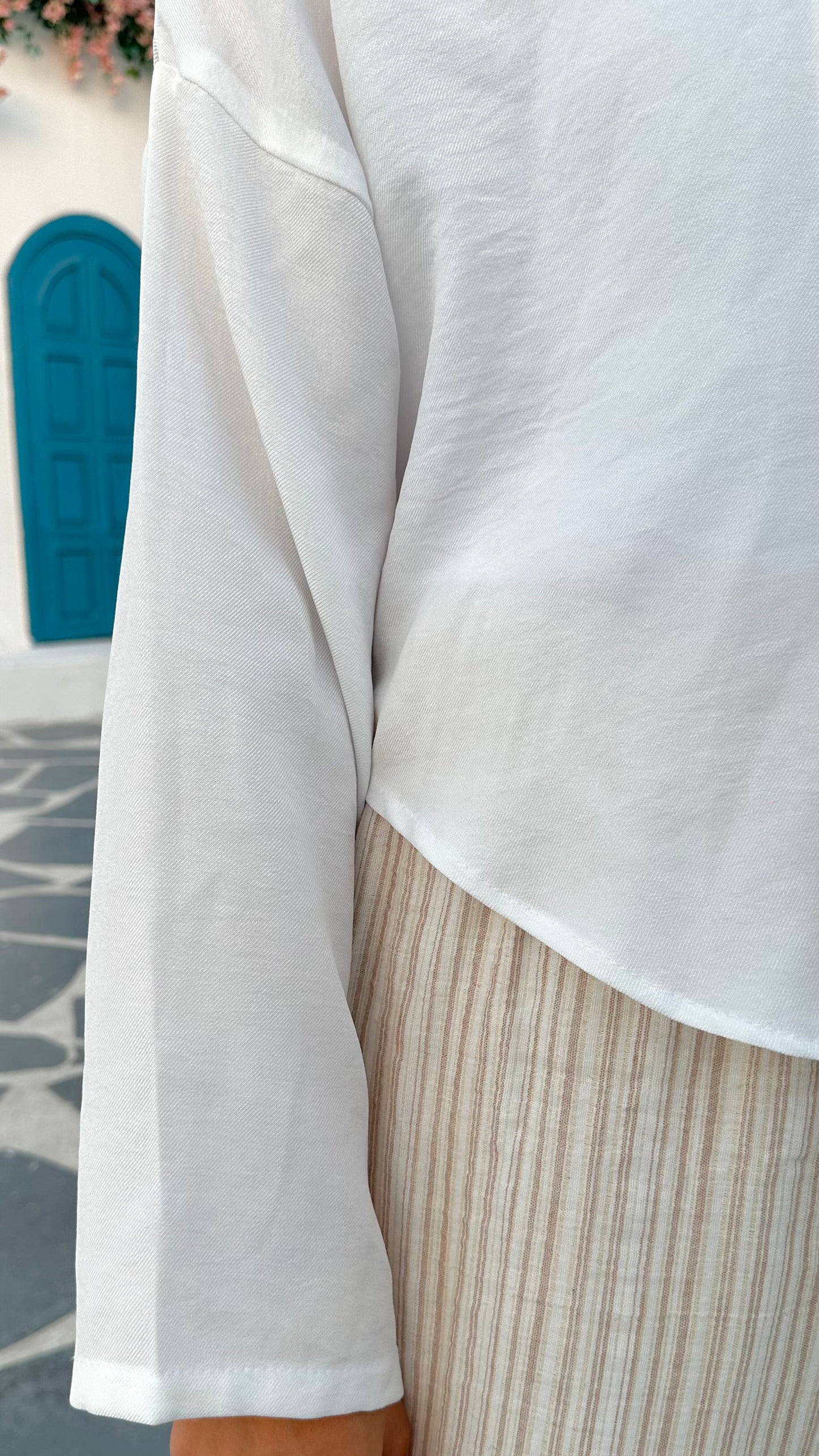 Salma white chemise