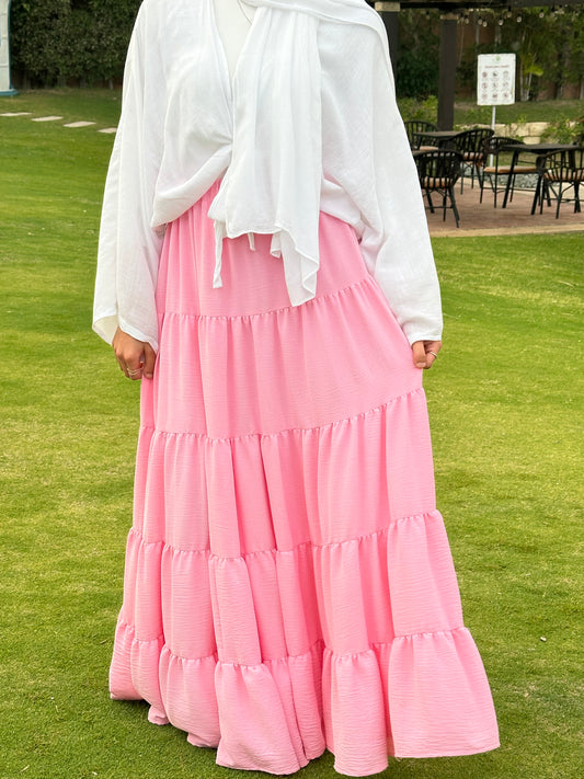 Mora pink Skirt